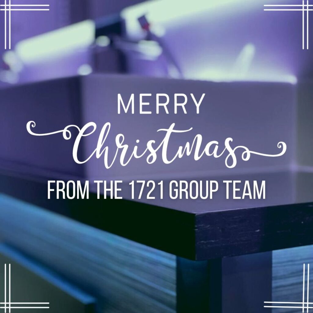 Wishing You a Merry Christmas from 1721 Group!